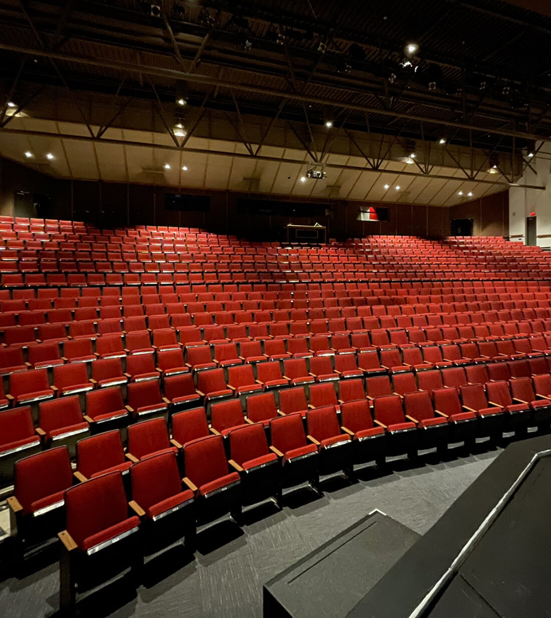 Photo of the Cowichan Performing Arts Centre concert hall