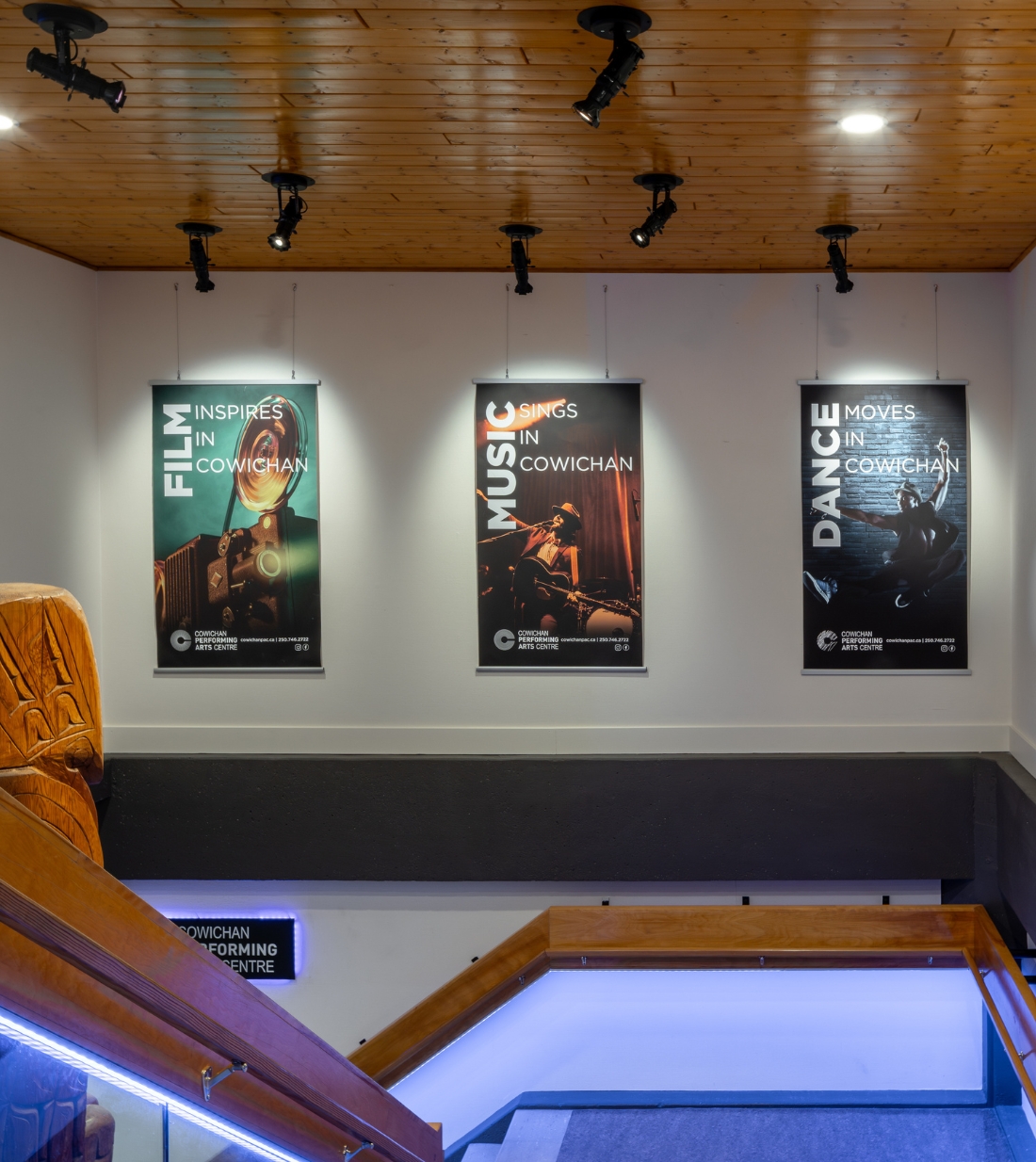 Photo of the Cowichan Performing Arts Centre concert hall
