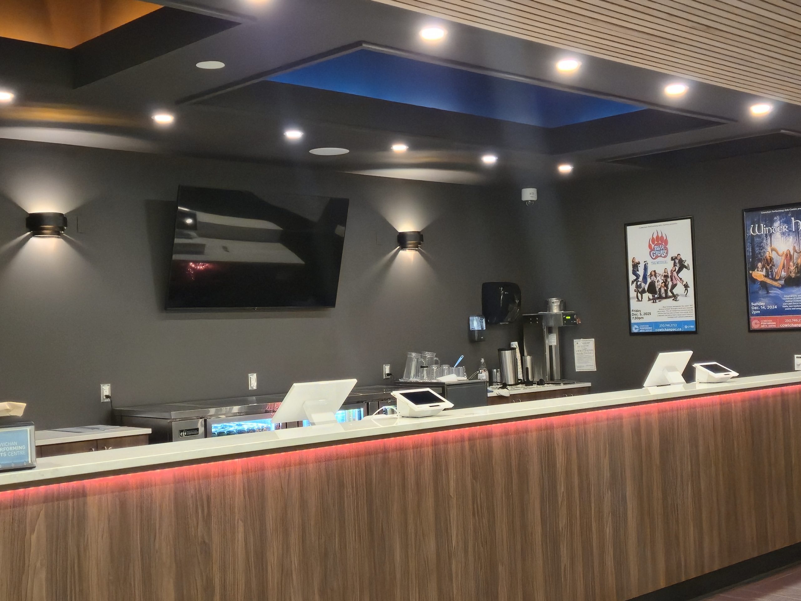 Photo of the Cowichan Performing Arts Centre concert hall